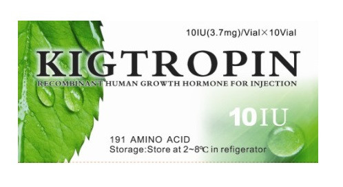 GH Kigtropin Somatropina 100ui 10 ampolas